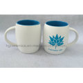 Sandblast Ceramic Mug with Color Filled